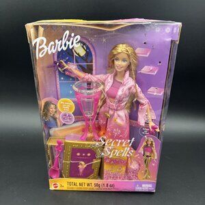 2003 Secret Spells Barbie Doll Mattel #B2787 New Damaged Box READ